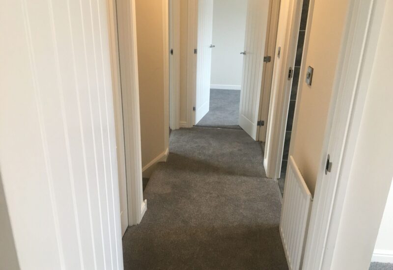 Carpet through the hall and landing